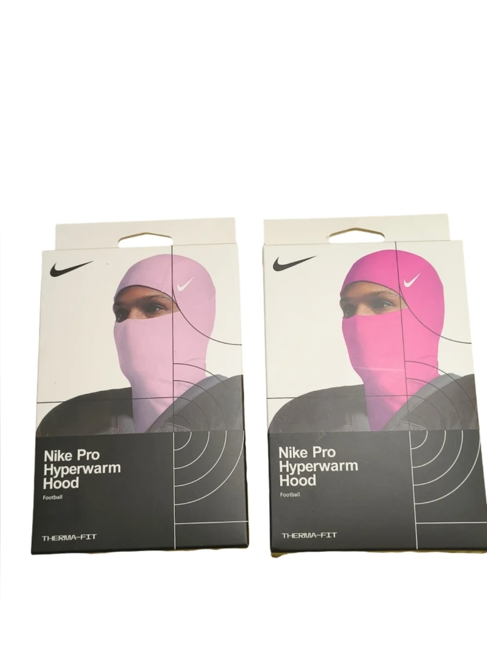 Nike Pro Hyperwarm Hood - Light Pink and Bright Pink Duo Set NWT